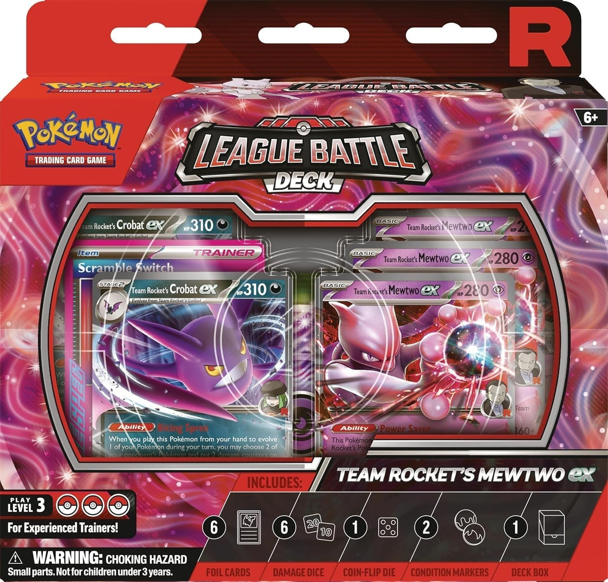 League Battle Deck - Team Rocket's Mewtwo ex | POKÉMON | English