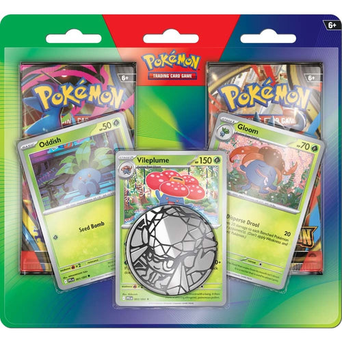 Enhanced 2-Pack Blister - Oddish, Gloom & Vileplume | POKÉMON | English