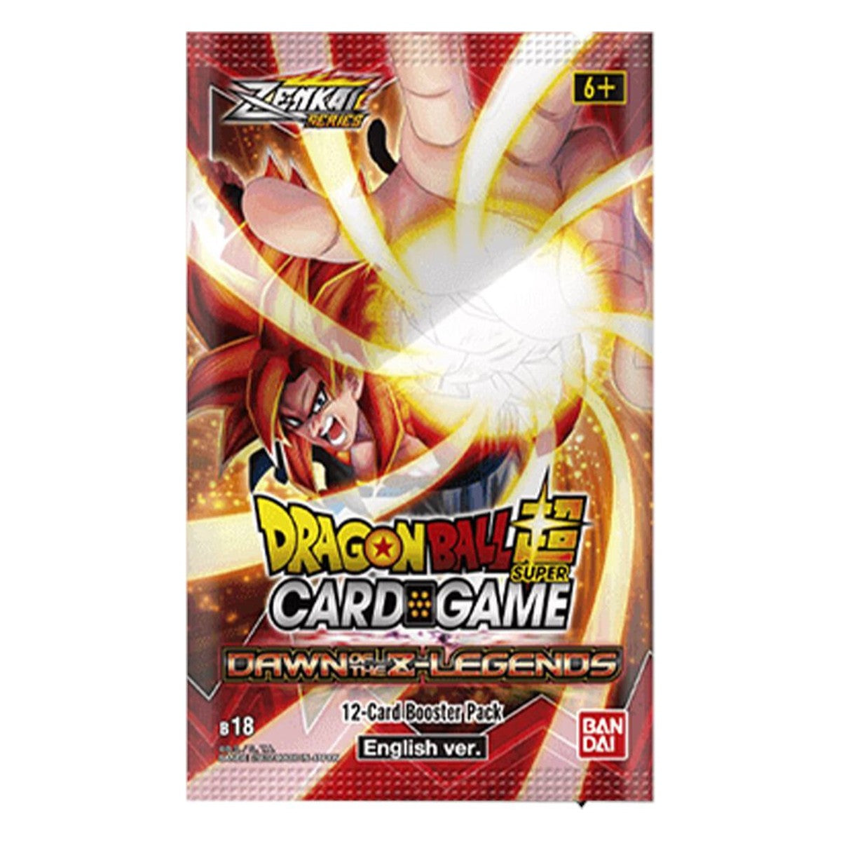 B-18 Booster Pack | Dawn of the Z-Legends | DRAGON BALL | English