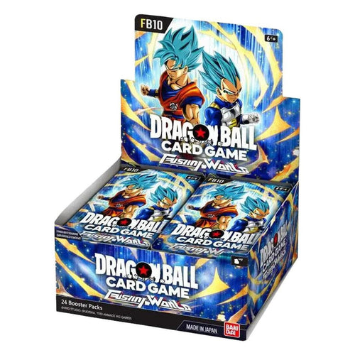 Booster Box FB10 | Cross Force | Fusion World | DRAGON BALL | English