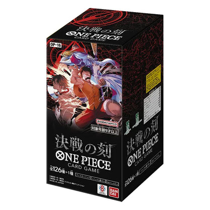 OP-16 Booster Box | ONE PIECE | The Time of Battle | Japanese