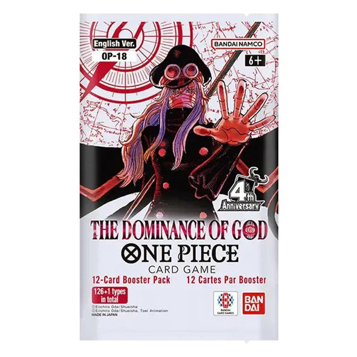 OP-18 Booster Pack | ONE PIECE | The Dominance of God | English (Pre-Order)