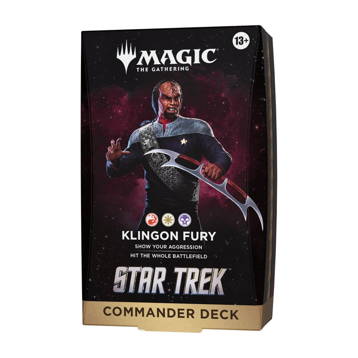 Star Trek Commander Deck - Klingon Fury | MAGIC: THE GATHERING | English (Pre-Order)
