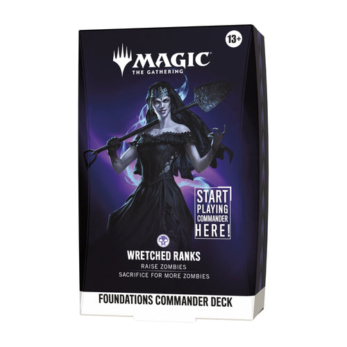 Foundations Commander Deck - Wretched Ranks | MAGIC: THE GATHERING | English